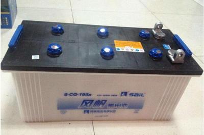 风帆船舶启动蓄电池